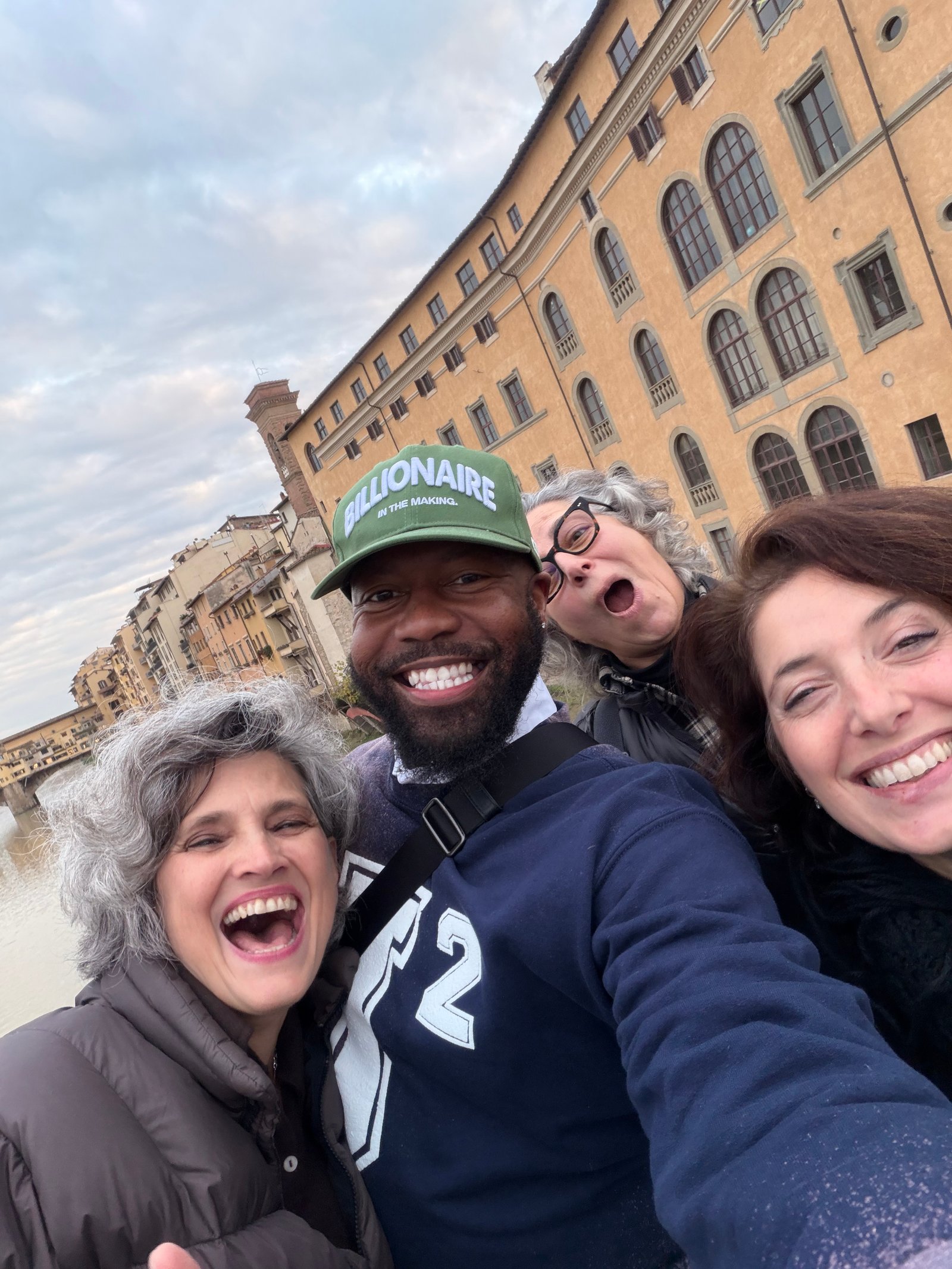 Jemero Carter in Florence, Italy