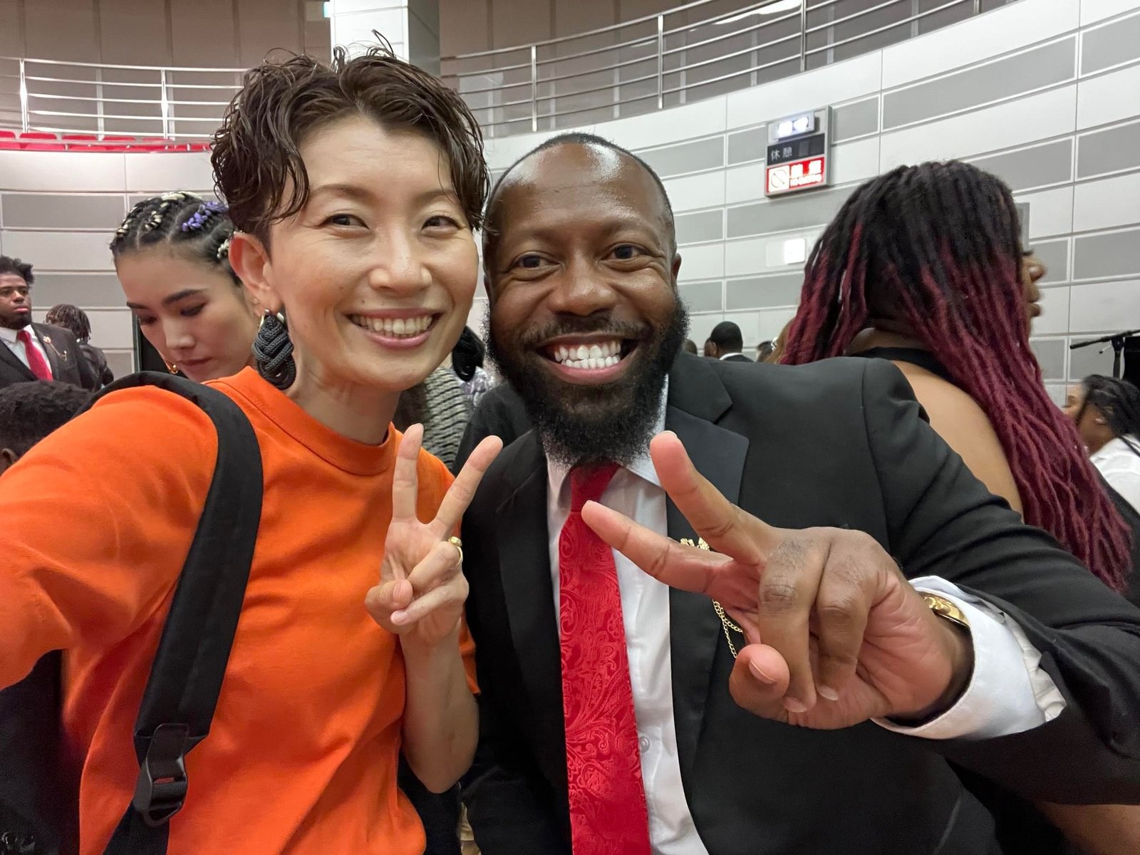 Jemero Carter in Tokyo, Japan